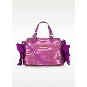 NEW Vintage Juicy Couture Leather & Sequin Miss Daydreamer